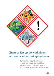 Chemicals at work – a new labelling system