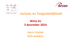 3 december inclusie en toegankelijkheid