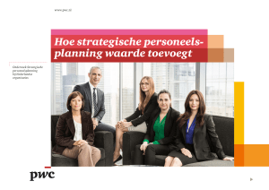 Hoe strategische personeels- planning waarde toevoegt