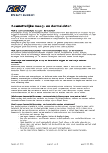 Publieksinformatie besmettelijke maag- en - GGD Brabant