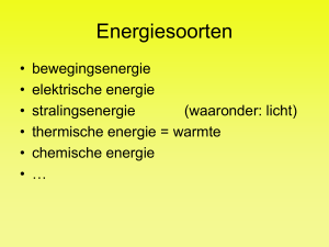 Energie en vermogen