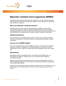 Bijzonder resistent micro-organisme (BRMO)
