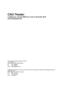 CAO Theater 2009 – 2010