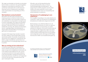 informatiebrochure CPE Ziekenhuishygiëne - AZ Sint