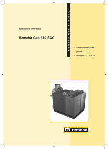 Remeha Gas 610 ECO