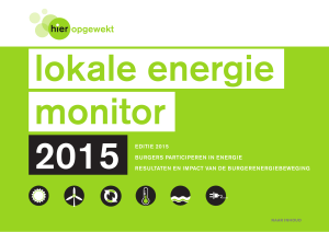 Lokale Energie Monitor 2015