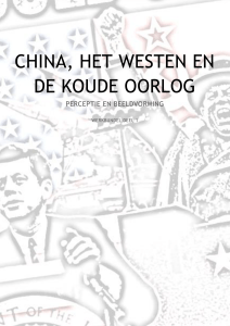 china, het westen en de koude oorlog