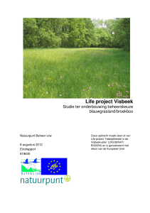Life project Visbeek