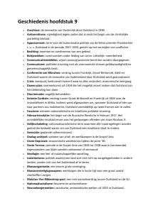 Geschiedenis hoofdstuk 9 Anschluss: de annexatie van Oostenrijk