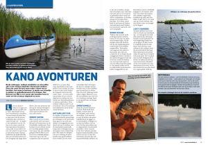 kano avonturen - Sportvisserij Nederland