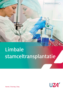Limbale stamceltransplantatie