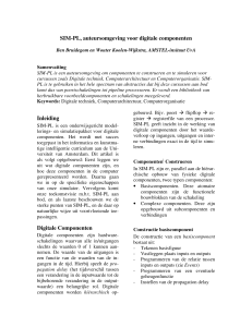 SIM-PL, auteursomgeving voor digitale componenten