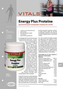 Energy Plus Proteïne