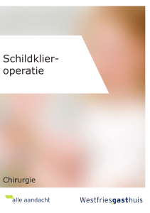 Schildklier- operatie