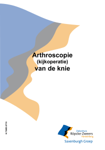 PDF Kijkoperatie (arthroscopie) van de knie