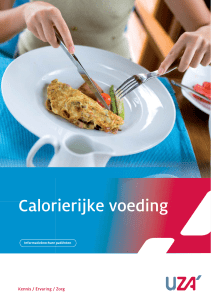 Calorierijke voeding