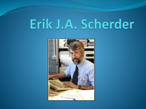 Erik JA Scherder - Vergeetmenietje