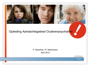 Workshop 106 Bedside neuropsychologische tests voor de psychiater