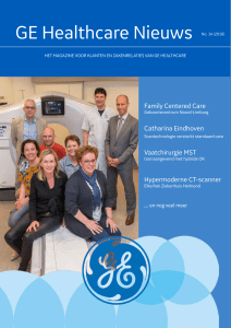 GE Healthcare Nieuws magazine, nr 14 PDF 1MB