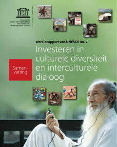 Investeren in culturele diversiteit en interculturele dialoog