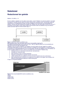 Angst en depressie in de palliatieve fase