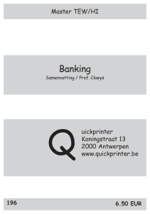 Banking - Quickprinter