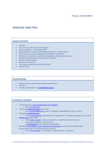 Insuline injecties - Lokeren