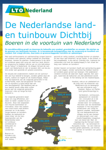 De Nederlandse land- en tuinbouw Dichtbij