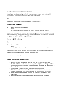 (VGN) Model samenwerkingsovereenkomst LVG instelling en VG