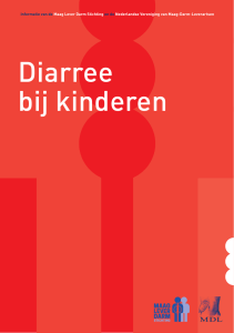 Diarree bij kinderen - Maag Lever Darm Stichting