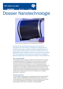 Dossier Nanotechnologie