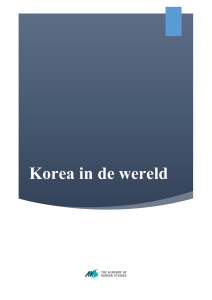 Korea in de wereld