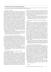 Preëclampsie en lipiden - Nederlands Tijdschrift voor Geneeskunde
