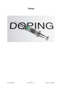 Doping - Scholieren.com