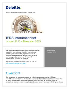 IFRS informatiebrief Nr. 26