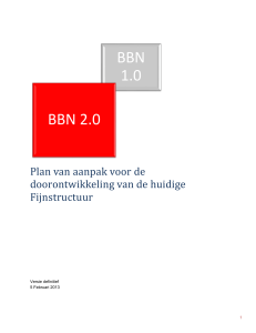 Plan van aanpak BBN 2.0 - Veiligheidsregio Brabant