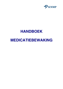 handboek medicatiebewaking