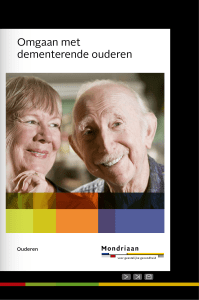 Omgaan met dementerende ouderen
