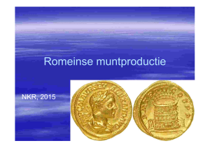 Romeinse muntproductie