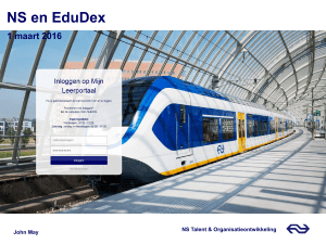 EduDex Presentatie NS