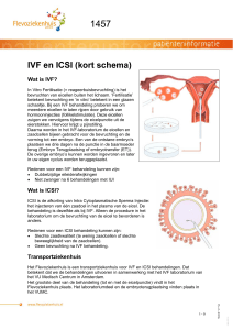 IVF en ICSI (kort schema)