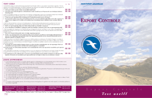 export controle export controle