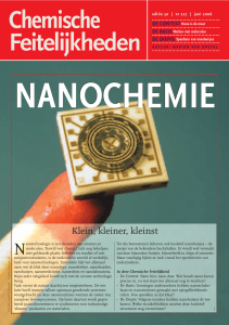 nanochemie - Chemische Feitelijkheden