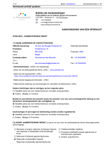 Vernieuwd archief systeem Bulletin der - AZ Sint-Jan