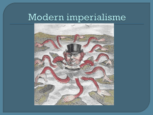 Modern imperialisme