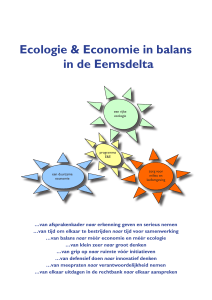 Ecologie en Economie in balans