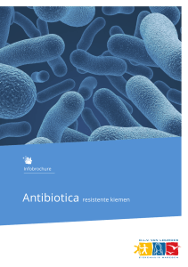 Antibiotica resistente kiemen - OLV van Lourdes Ziekenhuis Waregem