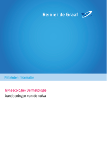 Gynaecologie/Dermatologie Aandoeningen van