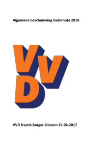 kadernota-2018-1 - VVD Borger