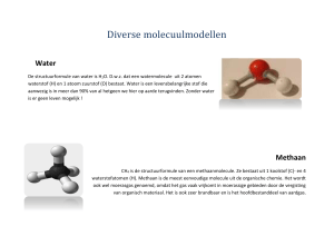Diverse molecuulmodellen